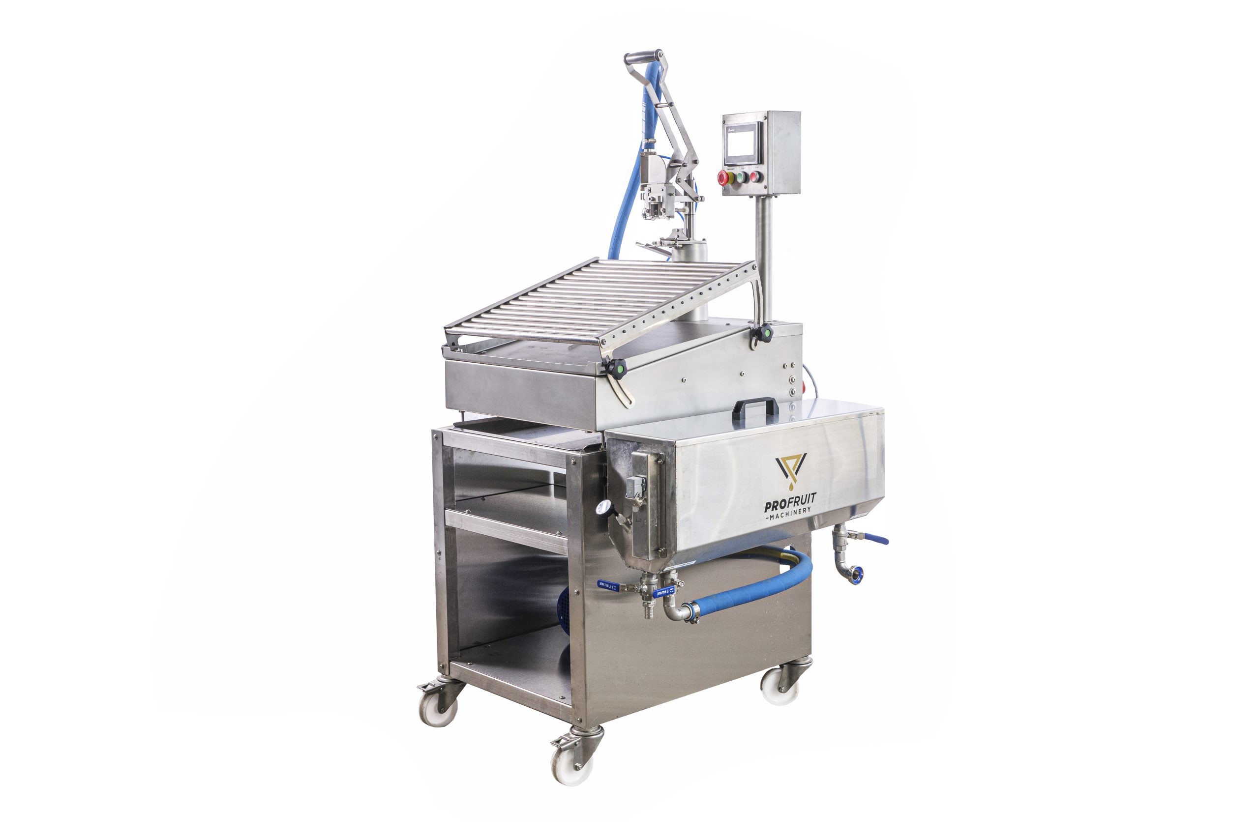 Halvautomatisk Bag in Box og Pouch fyller SEMIFLOW — produktbilde fra ProFrukt