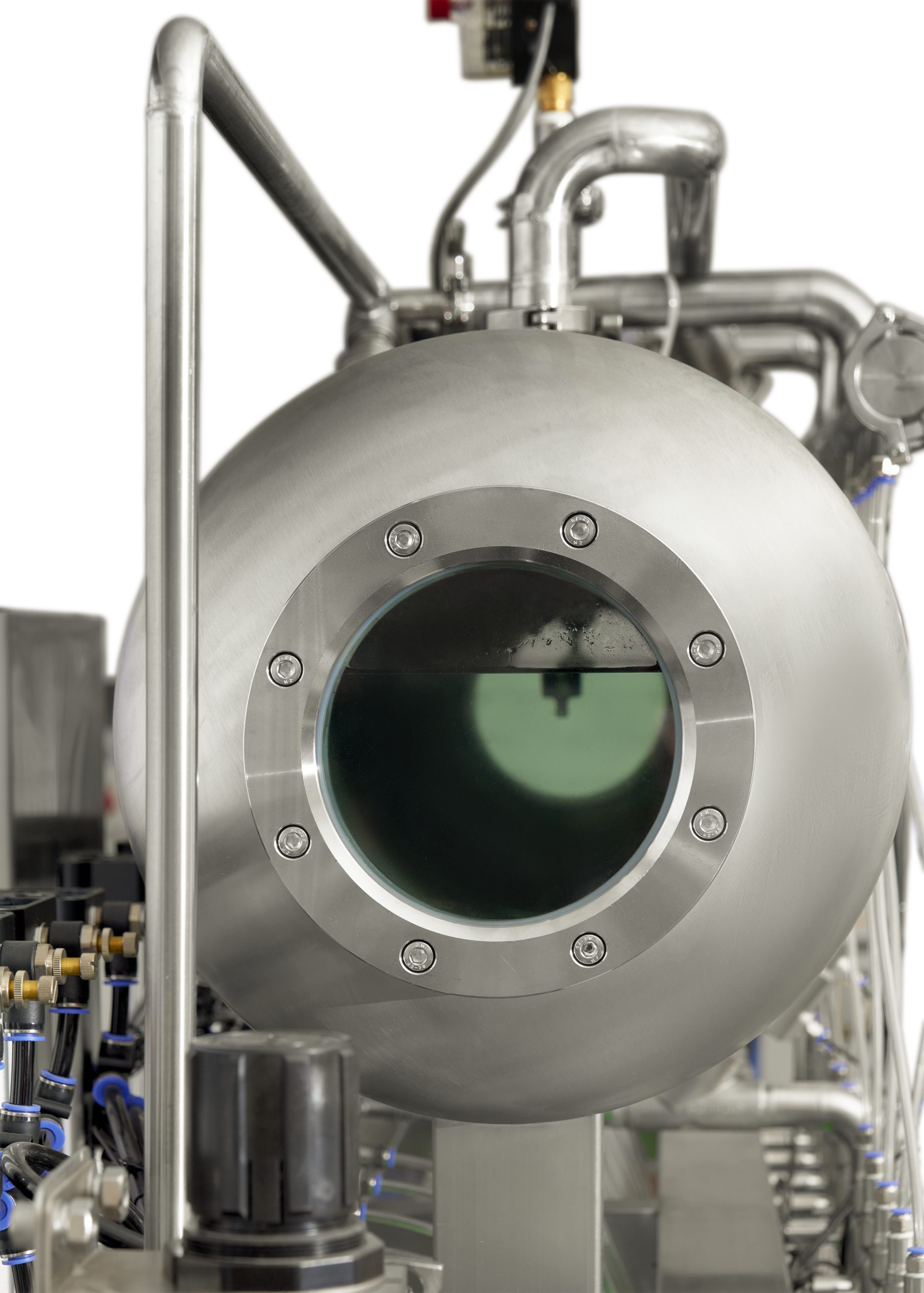 Halvautomatisk 10 hoder isobarisk filler med kronelokk — miniatyrbilde 3
