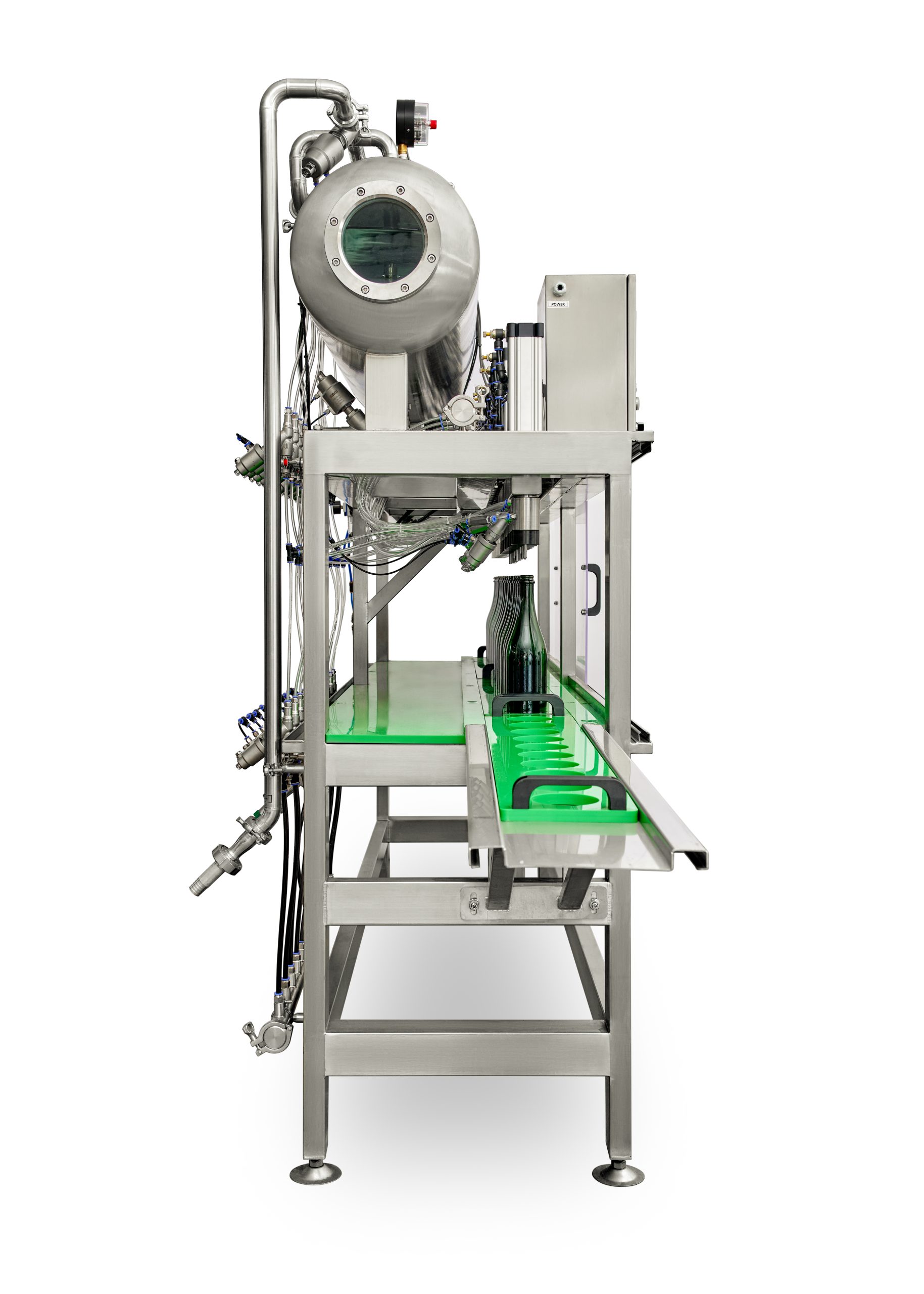Halvautomatisk 10 hoder isobarisk filler med kronelokk — miniatyrbilde 6