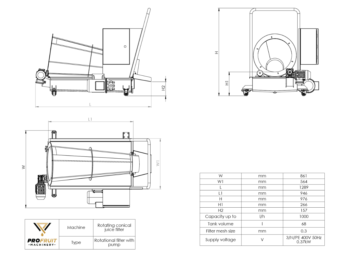 Roterende juicefilter — miniatyrbilde 4