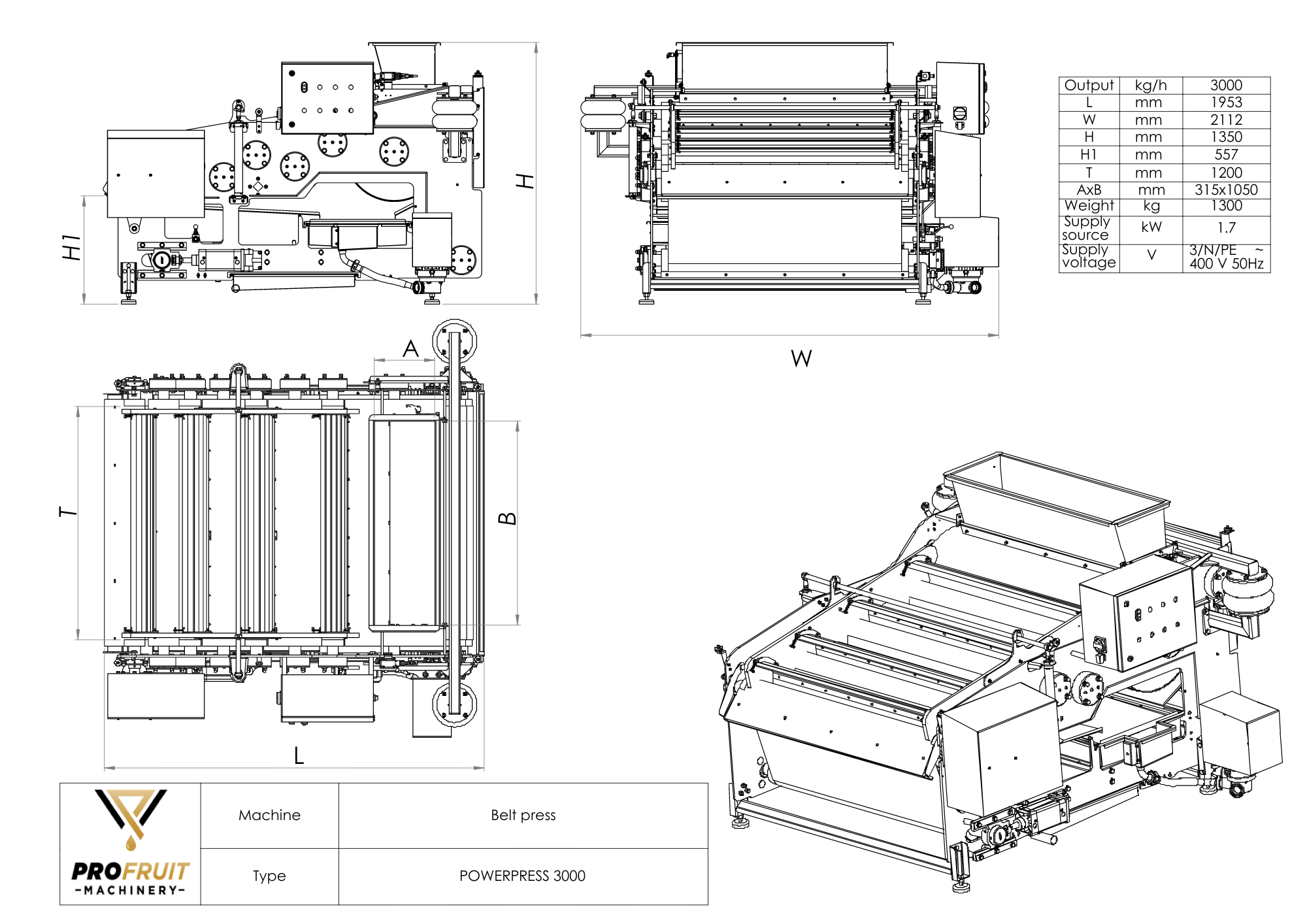 Beltepress POWERPRESS 3000 — miniatyrbilde 8